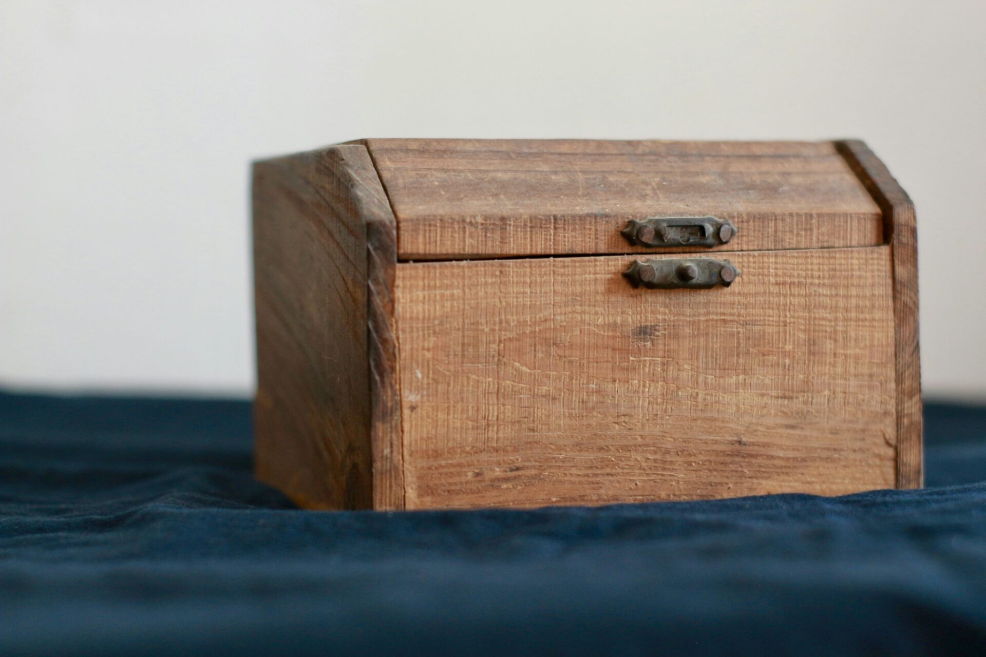 Wooden ash box